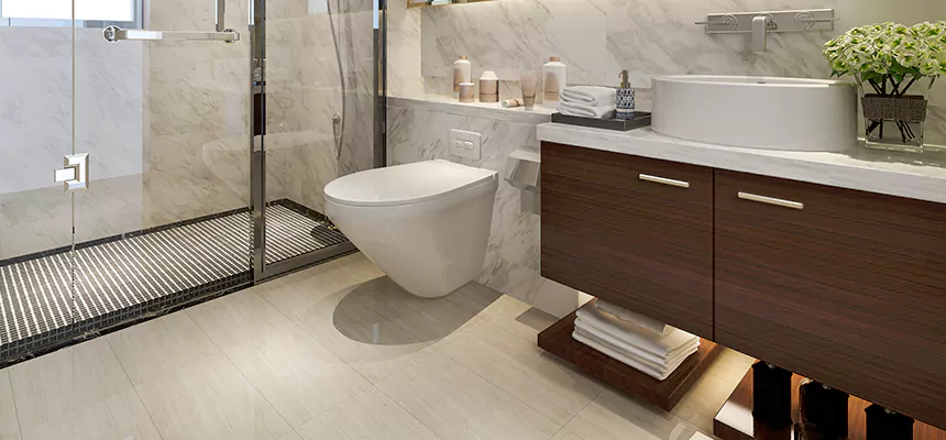 Burst Pipe Bathroom Cleanup in Anchor