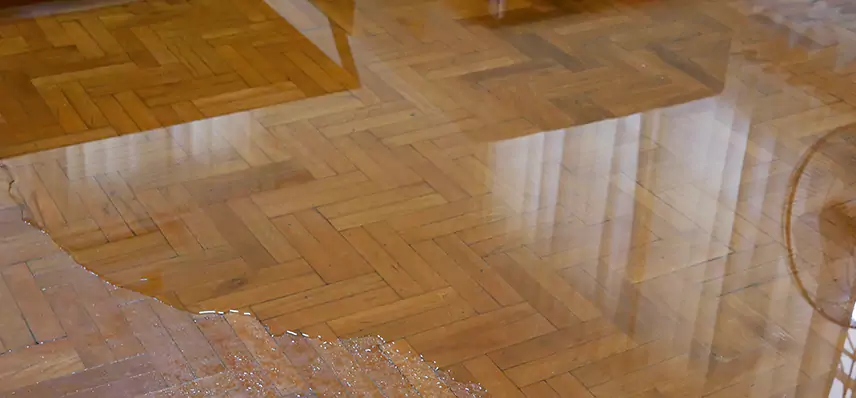 Laminate Wood Floor Water Damage Repair in Anchor